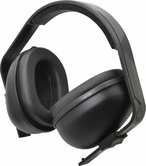 Tasco 100-02700 Multi-Position Ear Muffs, 27 dB, Black Hawk, Black/Silver