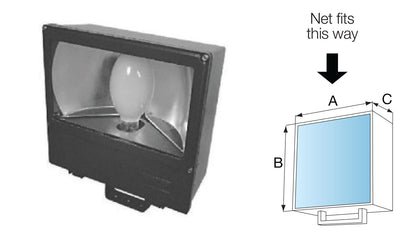 Dropsafe 8500090 Safety Net for Floodlights