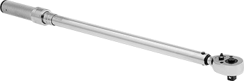 McMaster 85555A421 Adjustable Torque Wrench with Certificate 50 to 250 Feet-Lbf and 67.78 to 338.9 N-M, with Metal Grip