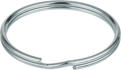 McMaster 90177A225 Zinc-Plated Steel Split Rings, 2-1/4" OD, 2" ID, 3/16" Thick, Pack of 10