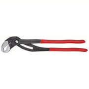 Knipex 87 01 400 SBA Water Pump Plier V, Push Button, 3 1/2 in Max Jaw Opening, 16 in Overall Lg, 27 Jaw Positions