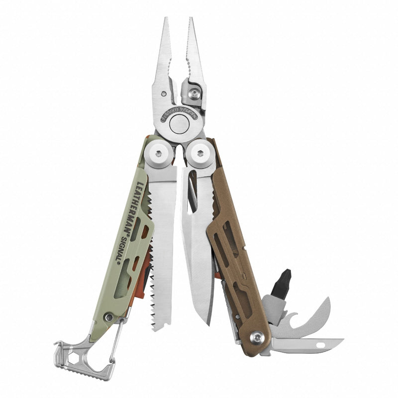 Leatherman 833442 Multi Tool Plier, Multi-Tool Plier, 19 Tools, 19 Functions, 4 1/2 in Closed Lg, Fold Open