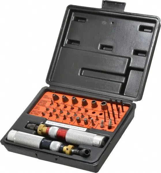Utica KT-130 Torque Driver Set, 1/4", 20 to 100 in.-oz.
