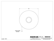 McMaster 8860K84 Round Bend-and-Stay Multipurpose 304 Stainless Steel Wire Matte Finish, 5-lb. Spool, 0.041" Diameter
