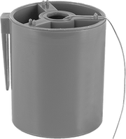 McMaster 8860K63 Round Bend-and-Stay Multipurpose 304 Stainless Steel Wire Matte Finish, 1-lb. Can, 0.032" Diameter