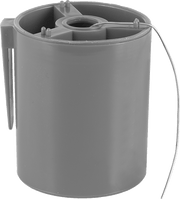 McMaster 8860K65 Round Bend-and-Stay Multipurpose 304 Stainless Steel Wire Matte Finish, 1-lb. Can, 0.051" Diameter