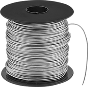 McMaster 8860K13 Round Bend-and-Stay Multipurpose 304 Stainless Steel Wire Matte Finish, 1/4-lb. Spool, 0.025" Diameter