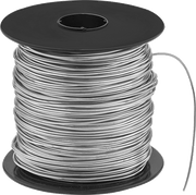 McMaster 8860K84 Round Bend-and-Stay Multipurpose 304 Stainless Steel Wire Matte Finish, 5-lb. Spool, 0.041" Diameter