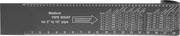 McMaster 8991A75 Pipe Size Chart/Ruler for 6"-30" and 2 mm-77 cm Pipe OD
