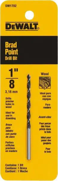 DeWalt DW1702 Wood Drilling Bit: 2 3/4 in Overall Lg - Redwood.KV5TE19