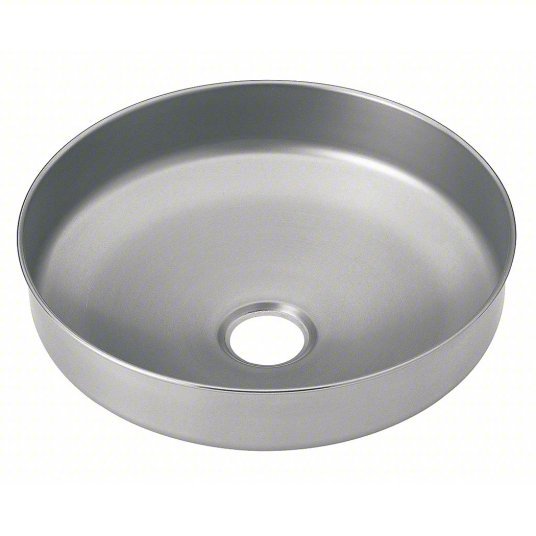 Haws SP90 Replacement Bowl, Compatible with Haws, Stainless Steel, Silver