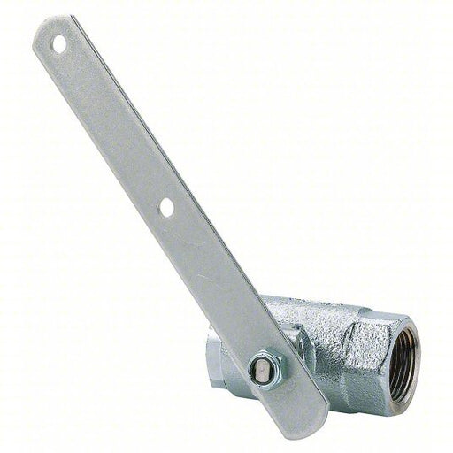 Haws SP260 Ball Valve, Compatible with Haws, Chrome Plated Brass/Stainless Steel, Silver, NPT