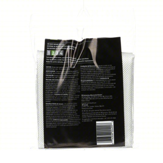 Bondo 499 Fiberglass Cloth, 8 sq ft, Bag, White