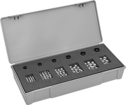 McMaster 90284A400 Key-Locking Insert Assortment with Tool, 18-8 Stainless Steel, 10-24 to 1/2"-13 Thread Sizes