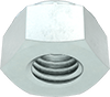 McMaster 90576A117 Medium-Strength Steel Nylon-Insert Locknut, Zinc Plated, M8 x 1.25 mm Thread Size, Pack of 100