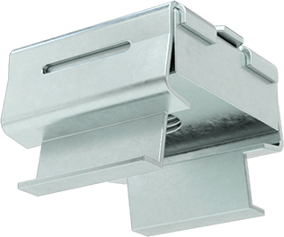 McMaster 90680A157 Snap-in Nut Zinc-Plated Steel, 3/8"-16 Size, for 0.162"-0.21" Thick Panel