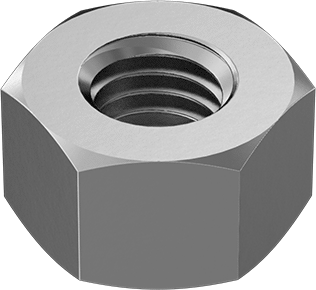 McMaster 95462A033 Medium-Strength Steel Hex Nut Grade 5, Zinc-Plated, 1/2"-13 Thread Size PK100