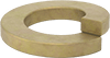 McMaster 98023A117 Zinc Yellow-Chromate Plated SAE Grade 8 Steel Washer, for 3/8" Screw Size, 0.406" ID, 0.812" OD, US Origin, Pack of 50
