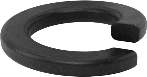McMaster 91169A220 Steel Split Lock Washer, for M14 Screw Size, 14.7 mm ID, 24.1 mm OD, Pack of 100