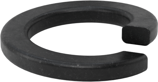 McMaster 91169A242 Steel Split Lock Washer, for M18 Screw Size, 19 mm ID, 29.4 mm OD, Pack of 50