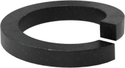 McMaster 91190A570 Black-Oxide Steel Split Lock Washer, for M12 Socket Head Screws, 12.7 mm ID, 18 mm OD, Pack of 100