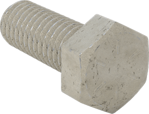 McMaster 91286A627 High-Strength Grade 8 Steel Hex Head Screw Zinc-Flake Coated, 3/8"-16 Thread Size, 1" Long PK25