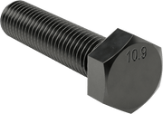 McMaster 91310A148 High-Strength Class 10.9 Steel Hex Head Screw, M14 x 2 mm Thread Size, 60 mm Long, Fully Threaded, Pack of 10