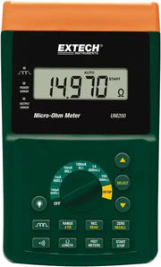 Extech UM200 Micro Ohm Meter, 60m Ohms-6000 Ohms