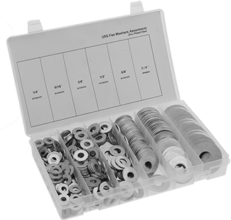 McMaster 91535A110 590 Piece USS Washer Assortment