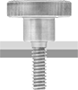 McMaster 92558A440 Stainless Steel Raised Knurled-Head Thumb Screw, M8 x 1.25 mm Thread Size, 12 mm Long