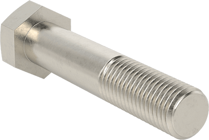 McMaster 92186A890 Super-Corrosion-Resistant 316 Stainless Steel Hex Head Screw 7/8"-9 Thread Size, 4-1/2" Long, Partially Threaded