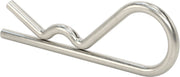 McMaster 92391A155 18-8 SS Hairpin Cotter Pin for 5/8"- 7/8" Pin Diameter, 1/8" Wire Diameter, 5/8" Eye Diameter