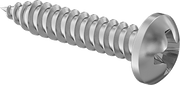 McMaster 90345A216 Tapping Screw Assortment for Sheet Metal Rounded Head, 18-8 Stainless Steel, 1250 Pieces