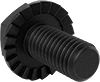 McMaster 98035A103 Black-Oxide Steel Washer, Oversized, for M5 Screw Size, 5.3 mm ID, 11.0 mm OD, Pack of 10