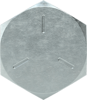 McMaster 92865A724 Medium-Strength Grade 5 Steel Hex Head Screw Zinc-Plated, 1/2"-13 Thread Size, 3" Long, Fully Threaded PK5