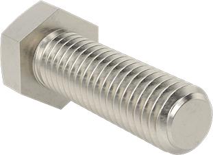 McMaster 93190A626 Super-Corrosion-Resistant 316 Stainless Steel Hex Head Screw 3/8"-16 Thread Size, 1-1/4" Long, Fully Threaded