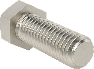 McMaster 93190A672 Super-Corrosion-Resistant 316 Stainless Steel Hex Head Screw 7/16"-14 Thread Size, 1-1/4" Long
