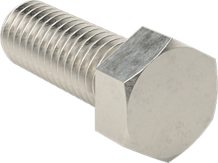 McMaster 93190A672 Super-Corrosion-Resistant 316 Stainless Steel Hex Head Screw 7/16"-14 Thread Size, 1-1/4" Long