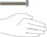 McMaster 93190A858 Hex Head Screw SS, 5/8"-11, Coarse, 4 In Lg