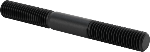 McMaster 93275A053 Black-Oxide Steel Threaded on Both Ends Setup Stud, M12 x 1.75 mm Thread, 39 mm Thread Lengths, 110 mm Long