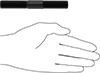 McMaster 93275A066 Black-Oxide Steel Threaded on Both Ends Setup Stud, M16 x 2 mm Thread Size, 47 mm Thread Lengths, 125 mm Long