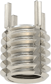 McMaster 93340A415 18-8 Stainless Steel Key-Locking Insert with Thin Wall, 5/16"-18 Thread Size