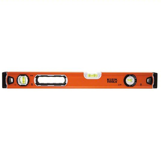 Klein 935L Bubble Level, 3 Vial, 24-Inch