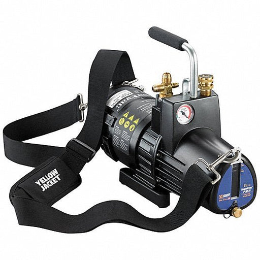 Yellow Jacket 93790 Refrigerant Evacuation Pump 11 cfm Displacement, 1/2 hp HP, 15 micron, 28.4 lb Wt - Redwood.KV788WE1