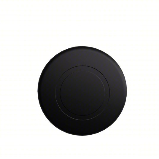 Schneider ZB4BT2 Push Button Operator: 22 mm Size, Maintained Push / Maintained Pull, Black, Metal