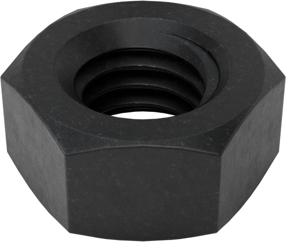 McMaster 94166A120 Black-Oxide High-Strength Steel Hex Nut, Class 10, M5 x 0.8 mm Thread Size, Pack of 50