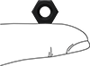 McMaster 94166A130 Black-Oxide High-Strength Steel Hex Nut, Class 10, M6 x 1 mm Thread Size, Pack of 50