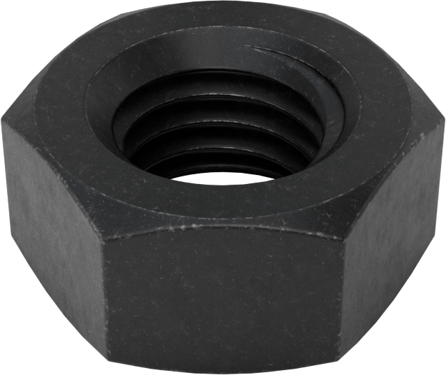 McMaster 94166A170 Black-Oxide High-Strength Steel Hex Nut, Class 10, M14 x 2 mm Thread Size, Pack of 5