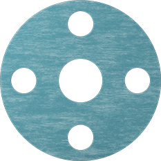 McMaster 9472K632 Oil-Resistant Aramid-Reinforced Buna-N Gasket with Bolt Holes, for 3/4 Pipe Size, ANSI Class 150, Thickness 1/8 in