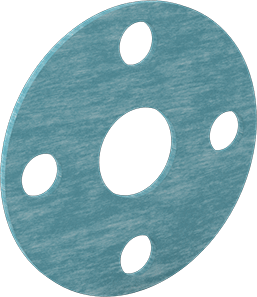 McMaster 9472K633 Oil-Resistant Aramid-Reinforced Buna-N Gasket with Bolt Holes, for 1 Pipe Size, ANSI Class 150 Thickness 1/8 in